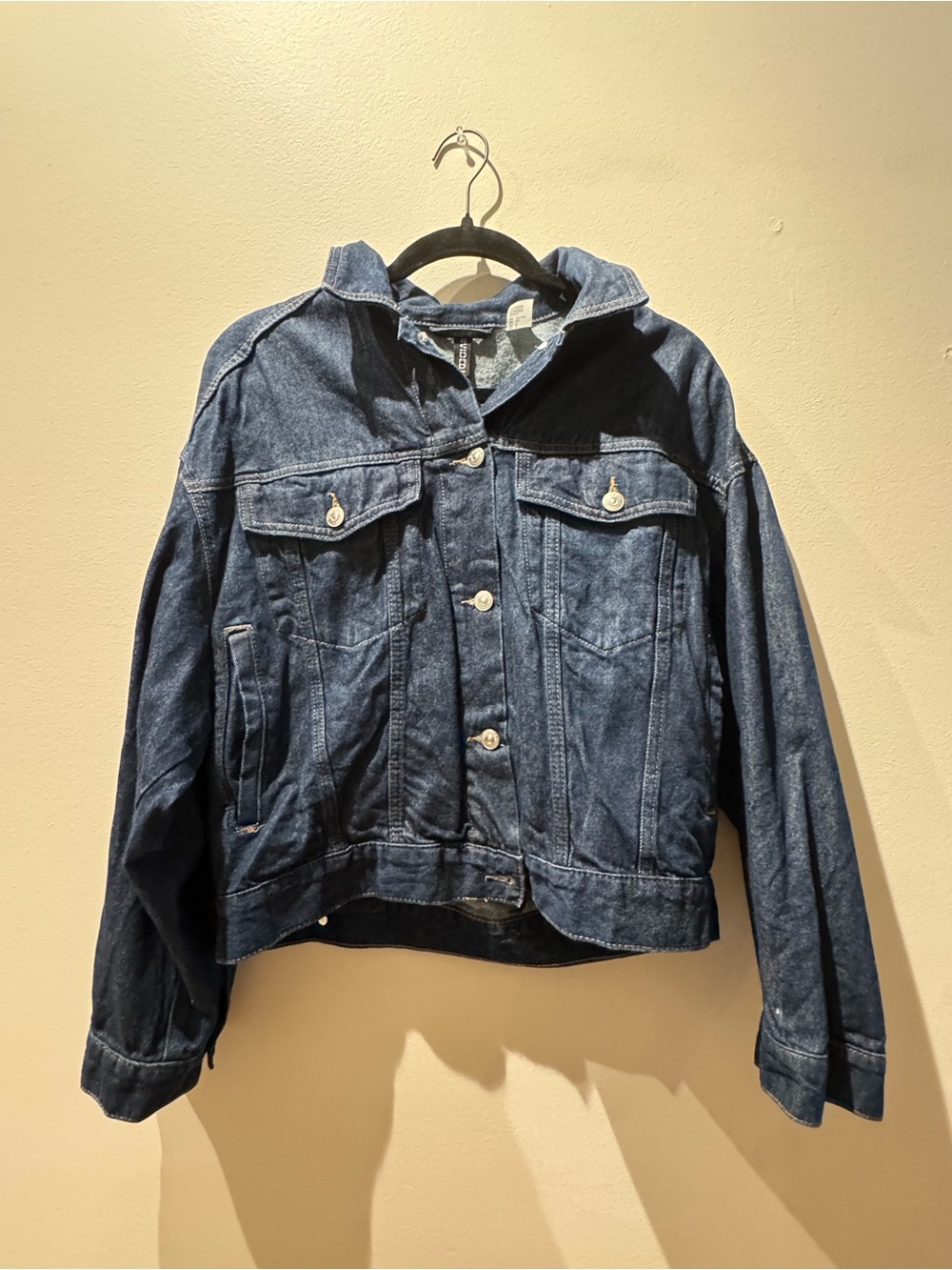 Divided Dark Blue Denim Trucker Jacket